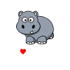 J'AIME HIPPOS # 1