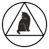 Triangle Cat Hipster