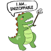 Unstoppable T-Rex Dino Dinosaur Tyrannosaurus