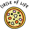 Pizza - circle of life
