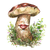 Kiss Me! / Mushroom / fungi / surrealism