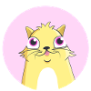 CryptoKitty Gelb