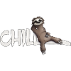 Chil paresse confortable dépendent refroidissement occasionnel