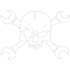 wrenches skull