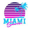 MIAMI SUNRISE tee shirts
