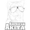 AMERICAN AKITA refroidir Wilsigns