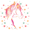 Great Horse Shirt Girl Kids Starlet Horse