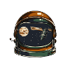 Atronauts helmet