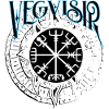 Vikings vegvisir Ragnars Raven Gross