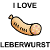 Wurstesser - I Love Leberwurst