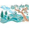 tree in the hills