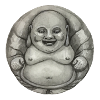Buddha laughing - gift - yoga - happiness