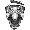 Wolf Tattoo Design
