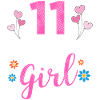 Fille d'anniversaire - 11 ans