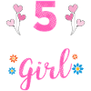 Birthday Girl - 5 år