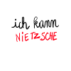 Ich kann Nietzsche