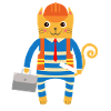 Ingenieur oder Architekt Katze