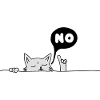 Katze nein
