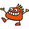 Happy monster