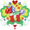 Red Dalahorses