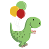 Happy Birthday -Geburtstag Junge T Rex Dinosaurier