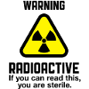 Attention: Radioactivity