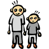 Père parents papa fils