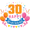 30th birthday 30 years Happy Birthday gift