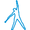 danseuse twirling baton trace