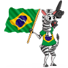 Brésiliens Zebra