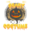 Scary Dog Dad Halloween græskar gave skjorte