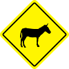 Donkey sign