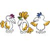Schräge Vögel