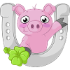 Glücks Comic Schweinchen