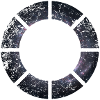 SPACE CIRCLES CIRCLES GRUNGE
