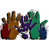 HELLO hands - grunge style