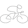 Bicycle one line
