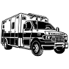 Ambulance / Ambulance 01_schwarz blanc