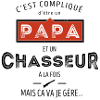Papa chasseur - cadeau