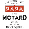 Papa motard - cadeau