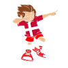 Dänemark Dab Dabbing Trikot
