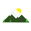 geometric mountain