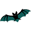 bats flying