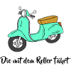 Scooter - The scooter drives