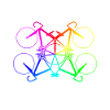 vélos Rainbow - Route cadeau Fixie