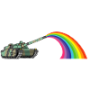 Rainbow tank
