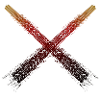 Reifenspur Germany Flag Swords