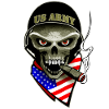 us army skull