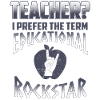 Fraîche éducation étoile Enseignant