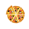Pizza Motive Math Radius